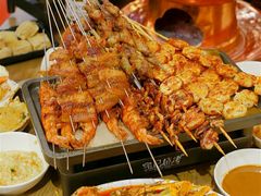 -宝记烧烤·碳锅羊肉·羊蝎子火锅·夜食社(文体路创始店)