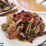 花甲吐沙也不是吐得很干净。龙虾好评！肉超级弹