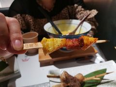 猪五花烤凤梨-火山屋台(新街口店)