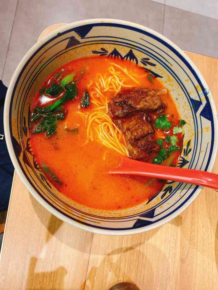 和府捞面(合肥大洋百货店)-"在之心城一楼,位置挺好找的,去的时候店里