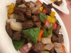 彩椒牛肉粒-潮府馆·非遗潮州菜·港式点心(世纪公园店)