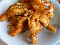 梨球果仁虾-小吊梨汤·北京菜·烤鸭(双井乐成中心店)