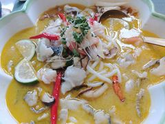 花开酸汤鱼虾跳-蜜桃花开·中西融合菜E&W(南长街店)