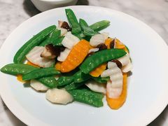 炝炒时蔬-雀蓝川菜(奥体广场店)