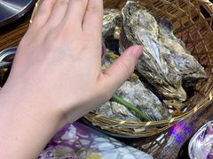 高压锅竹笼蒸蚝-蚝堡海鲜·威海菜·海肠捞饭·烧烤·亚洲吃蚝公司(幸福门店)