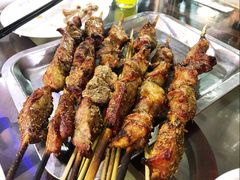 烤鲜羊肉-兰州老马拉面(四王府店)