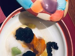 黑松露海胆黑鳕鱼蒸物-松涛日本料理
