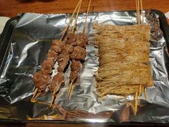 -路边摊小炉子烧烤