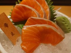三文鱼刺身-越光米贩精致料理餐厅(金鹰店)