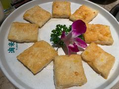 香煎鱼饼-淘米捞·米汤脆鲩鱼火锅(福田皇岗店)