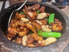 石锅杭椒牛蛙-桂满陇·锦绣江南(益田广场店)
