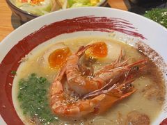 社长原汤拉面双虾双蛋-雷门拉面店(新光天地店)