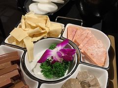潮汕牛筋丸-京韵胡同·酱香羊蝎子火锅涮肉(长寿路店)