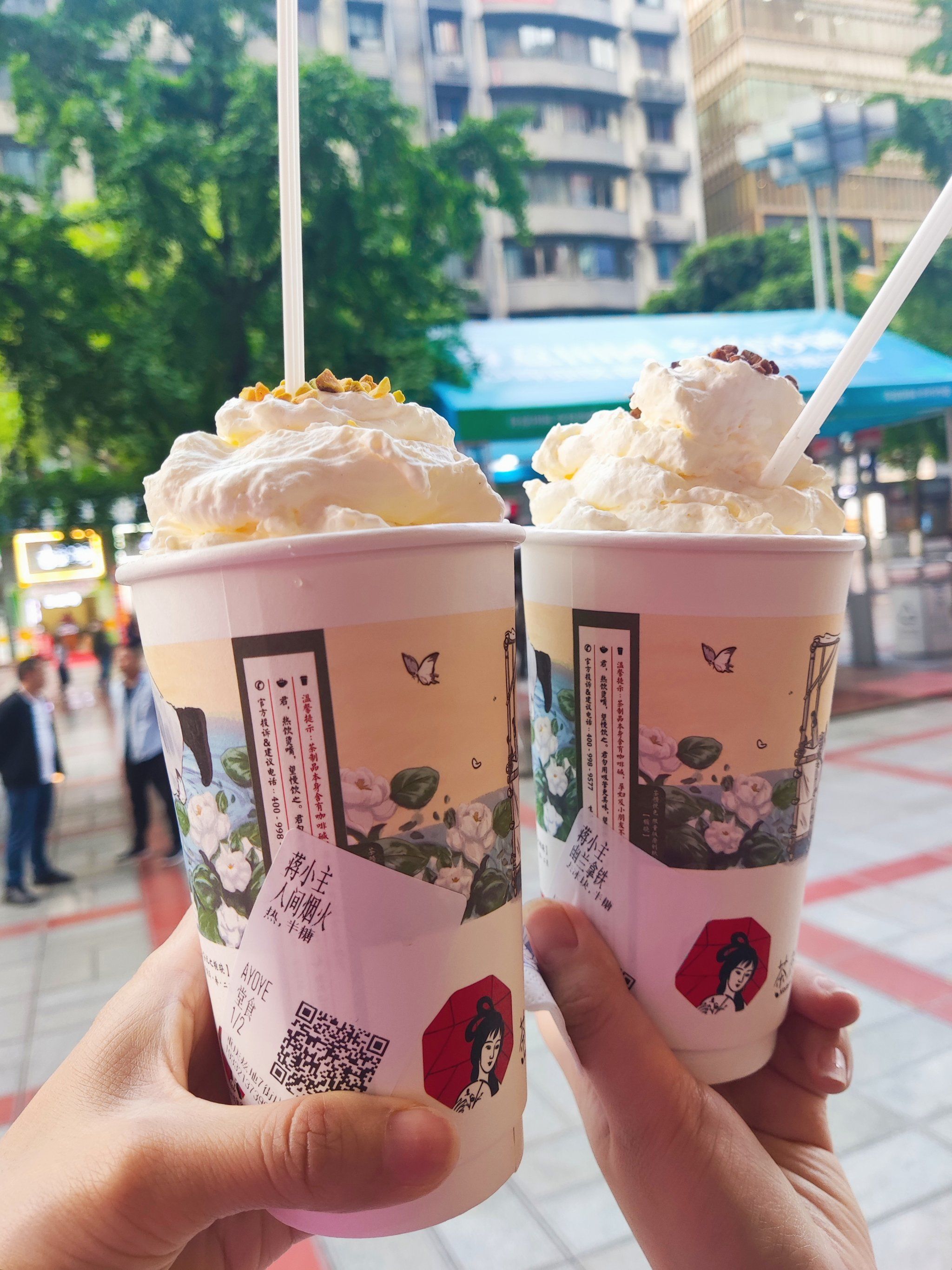 茶颜悦色国风奶茶