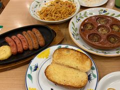 特制蒜香面包-萨莉亚意式餐厅(苏州食百家店)