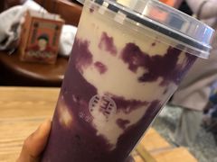 超厚芋泥紫薯烧-LELECHA乐乐茶(上海五角场万达广场店)