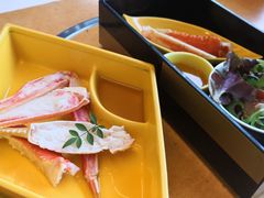 水煮螃蟹配醋-蟹道乐(道顿堀本店)