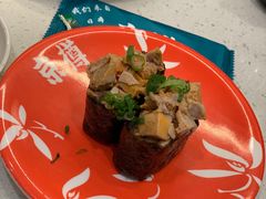安康鱼肝寿司-京樽回転寿司(奥林匹克店)