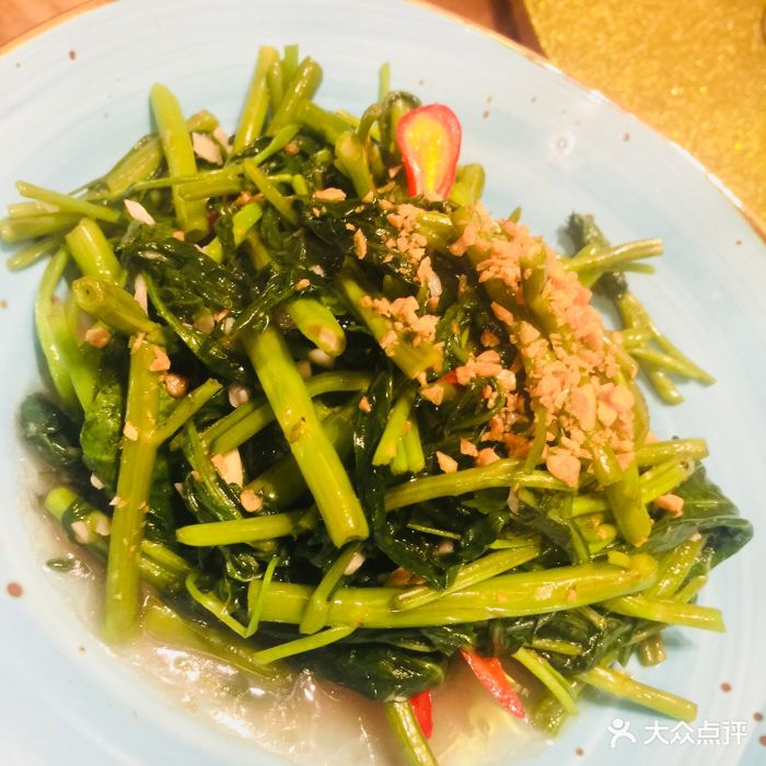 阿莉雅泰夫人泰国餐厅(奥体中心店)虾酱空心菜图片 - 第543张