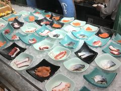 三文鱼柳配鲜柠汁-北京希尔顿逸林酒店-逸轩西餐厅-自助餐厅