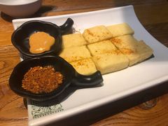 香煎石屏豆腐-云海肴·汽锅鸡·云南菜(天津国金汇店)