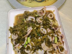 酸菜炒鱿鱼-温岭人家(红花北路店)