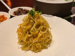 凉拌石笋干-杭州西子湖四季酒店·金沙厅