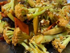 干锅菜花-渡海小渔村.老辈日照菜