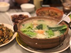 咸蛋黄芥菜煲-紫金食坊(江南西路店)