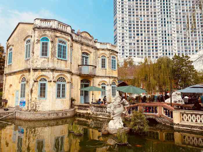 槐园景区-"就住在附近小区,所以特别方便.合浦白天的.