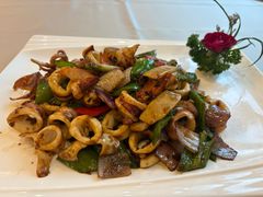XO酱爆鱿鱼-粤西稻里(富力路店)