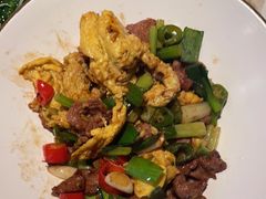 滑蛋小炒牛肉-绿茶餐厅(深圳龙华天虹购物中心店)