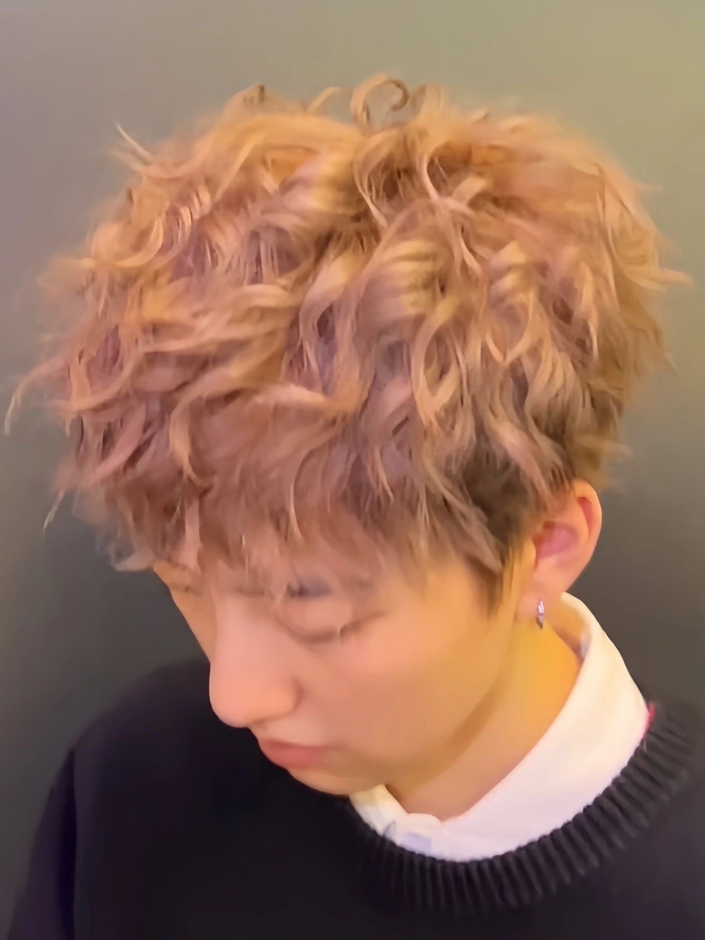 微分碎盖77羊毛卷