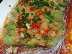 蒜蓉粉丝蒸丝瓜-又一福烤鸭·北京菜(东四店)