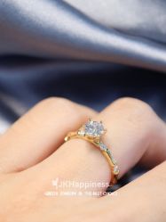 -JKHappiness培育钻石钻戒婚戒定制(天河国贸店)