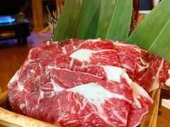 牛肉寿喜锅的牛肉-文立新麻辣烫(合生汇21街区店)