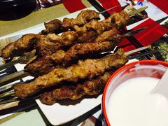 羊肉串-语言大学-清真食堂