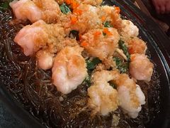 蒜蓉粉丝虾-绿茶餐厅(蓝色港湾店)