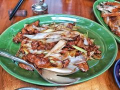 葱爆羊肉-君悦酒店·1881·北京烤鸭