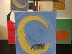 上课实景-Refn油画丨零基础定制油画