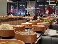 大堂-龍歌自助小火锅(市南金茂湾店)