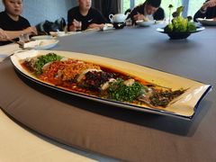 葱香蒸野生翘壳王-许家菜(望江店)
