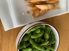 盐水毛豆结-品鲜村农家菜·阳澄湖大闸蟹(总店)