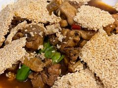 锅巴烧鸡-翠茗农庄土菜馆(天目湖店)