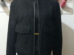 皮毛一体夹克缝补裂口-旗人服装改制店