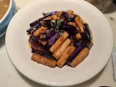 鱼香年糕炒茄子-涌上外婆桥(南塘店)