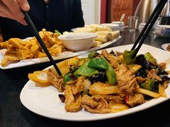 辣大肠-晚归月亮湾私家菜(临邑路店)