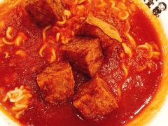 午餐肉番茄公仔面-旺记冰室(九龙中心大厦店)