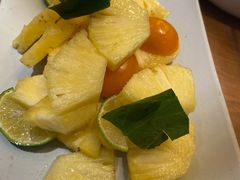 凉拌菠萝-云海肴·汽锅鸡·云南代表菜(东坝金隅店)