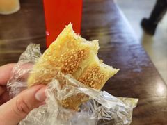 烧饼-小潘记鸭血粉丝汤